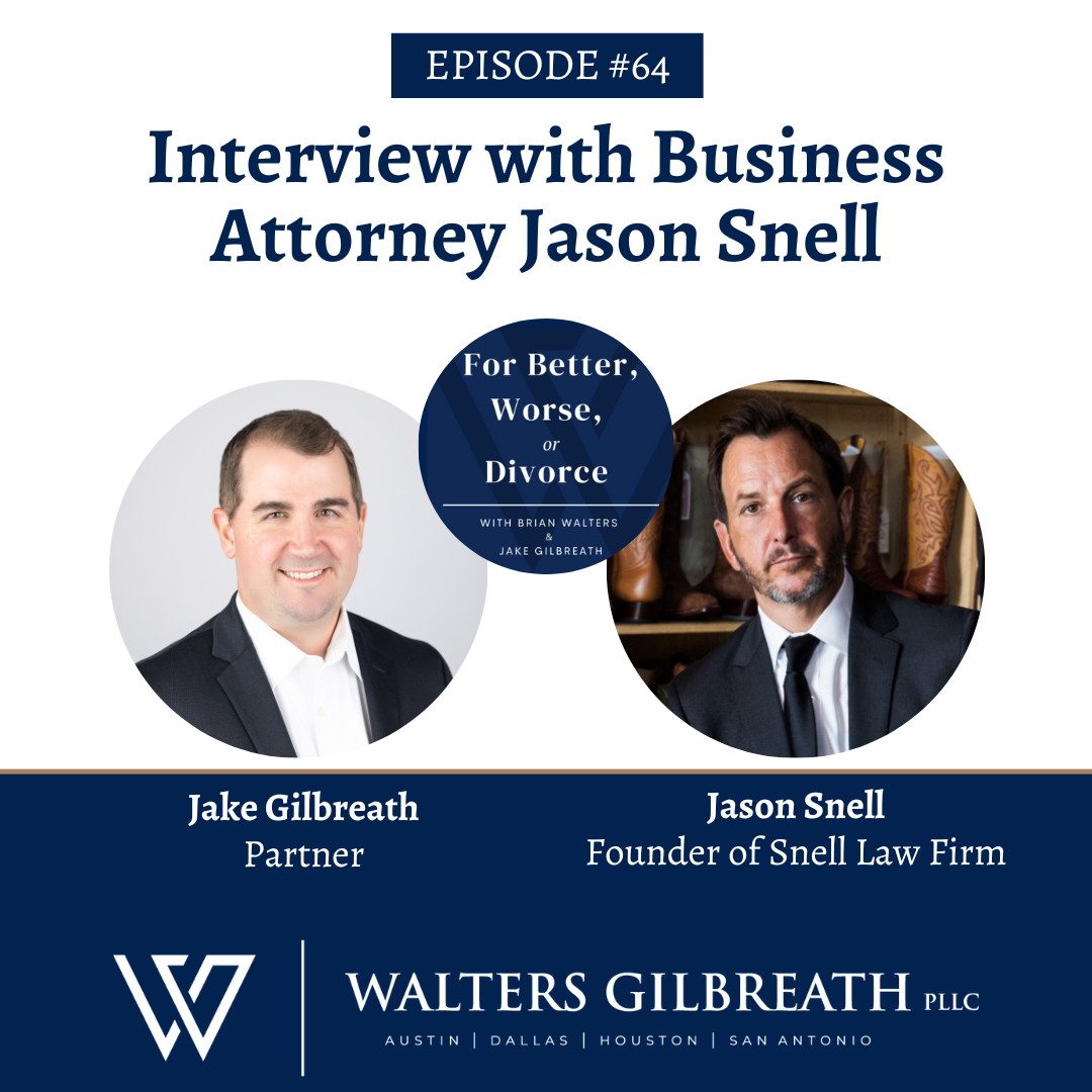 Business Attorney, Jason Snell-For Better, Worse, or Divorce picture pic
