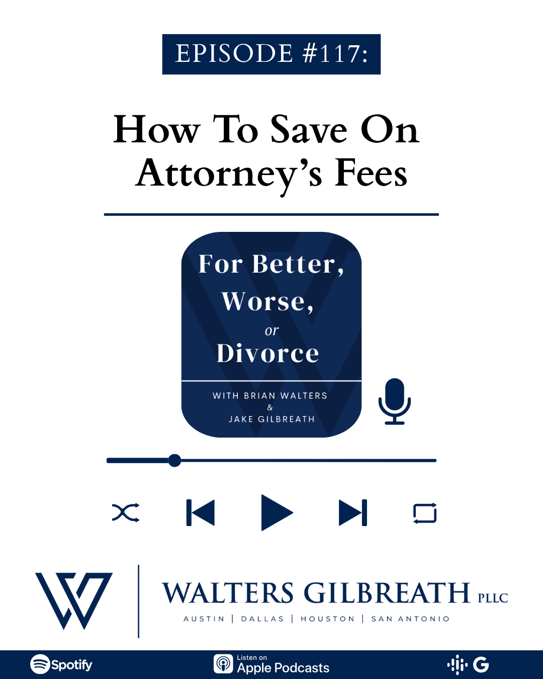 Episode #117: How to Save on Attorney’s Fees