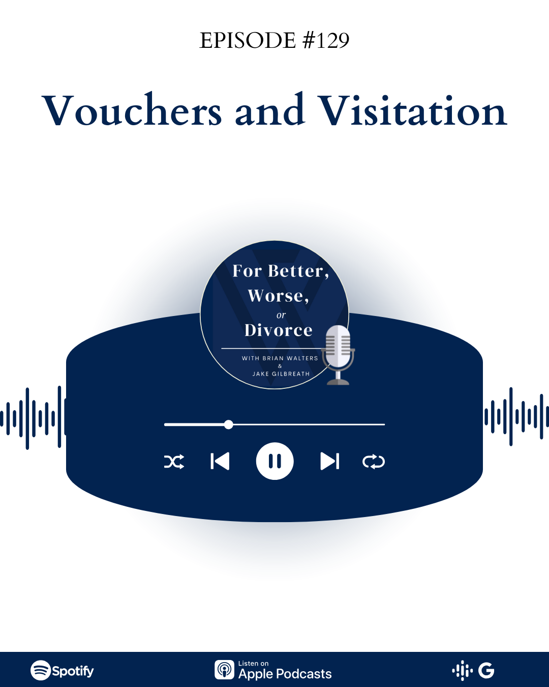 Episode #129: Vouchers and Visitation