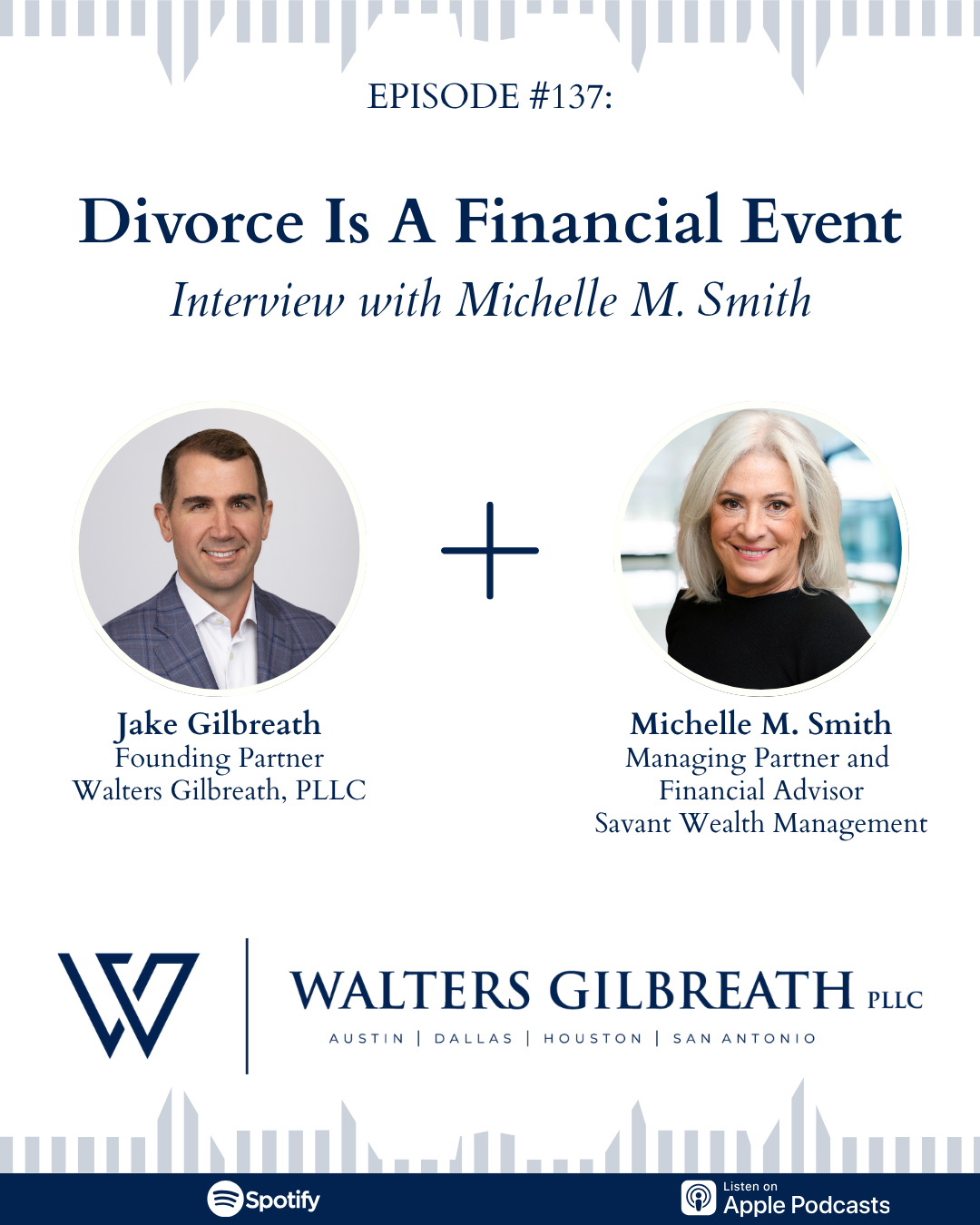 Episode #137: Divorce Is A Financial Event | Interview with Michelle M. Smith